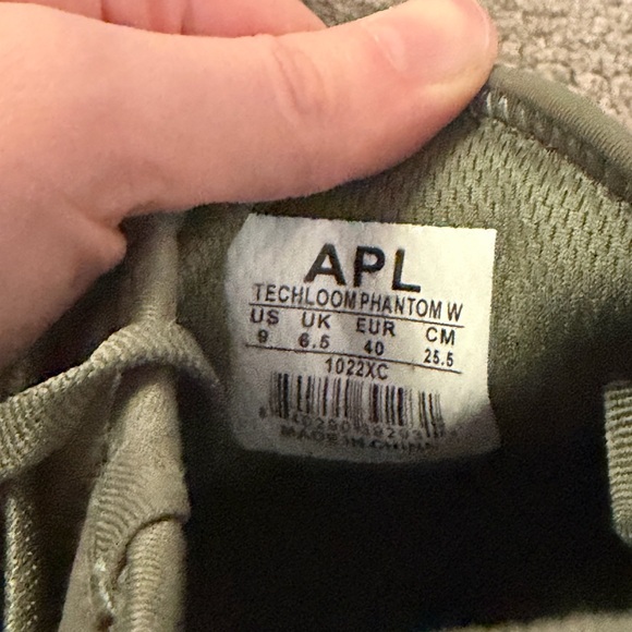 APL TechLoom Phantom Sneakers Women’s 9 Olive Green - Picture 8 of 8